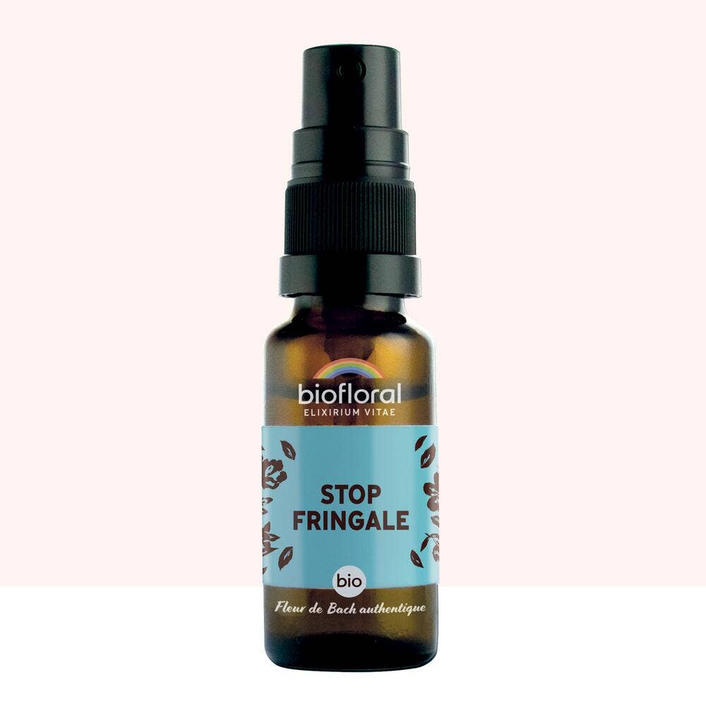 Biofloral Fleurs de Bach Authentique Stop Fringale Spray Bio Demeter 20ml