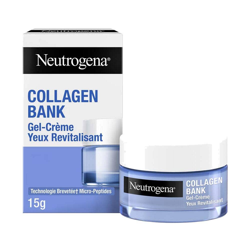 Neutrogena Collagen Bank Gel-Crème Yeux Revitalisant Cernes et Poches 30ml