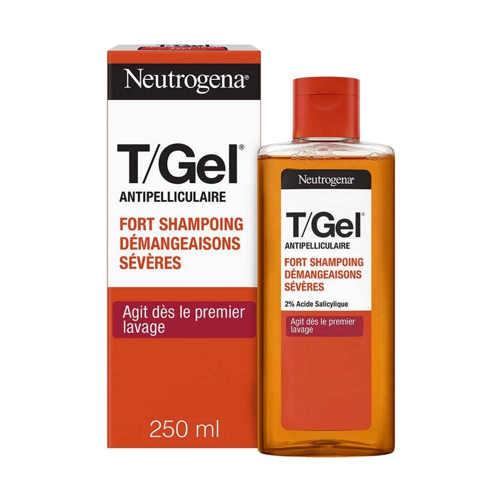 Neutrogena T/Gel Shampoing Antipelliculaire Démangeaisons Sévères 250ml
