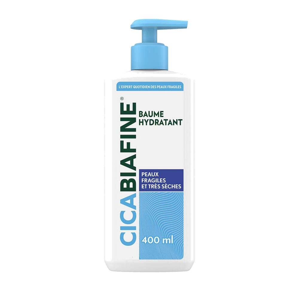 Cicabiafine Crème Corps Baume Hydratant Peaux Très Sèches 400ml