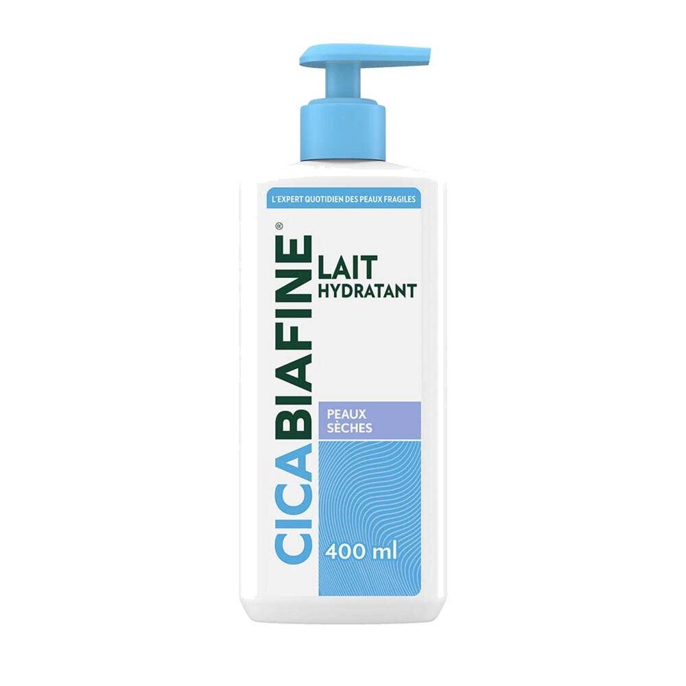 Cicabiafine Lait Corps Hydratant Quotidien Peaux Sèches 400ml