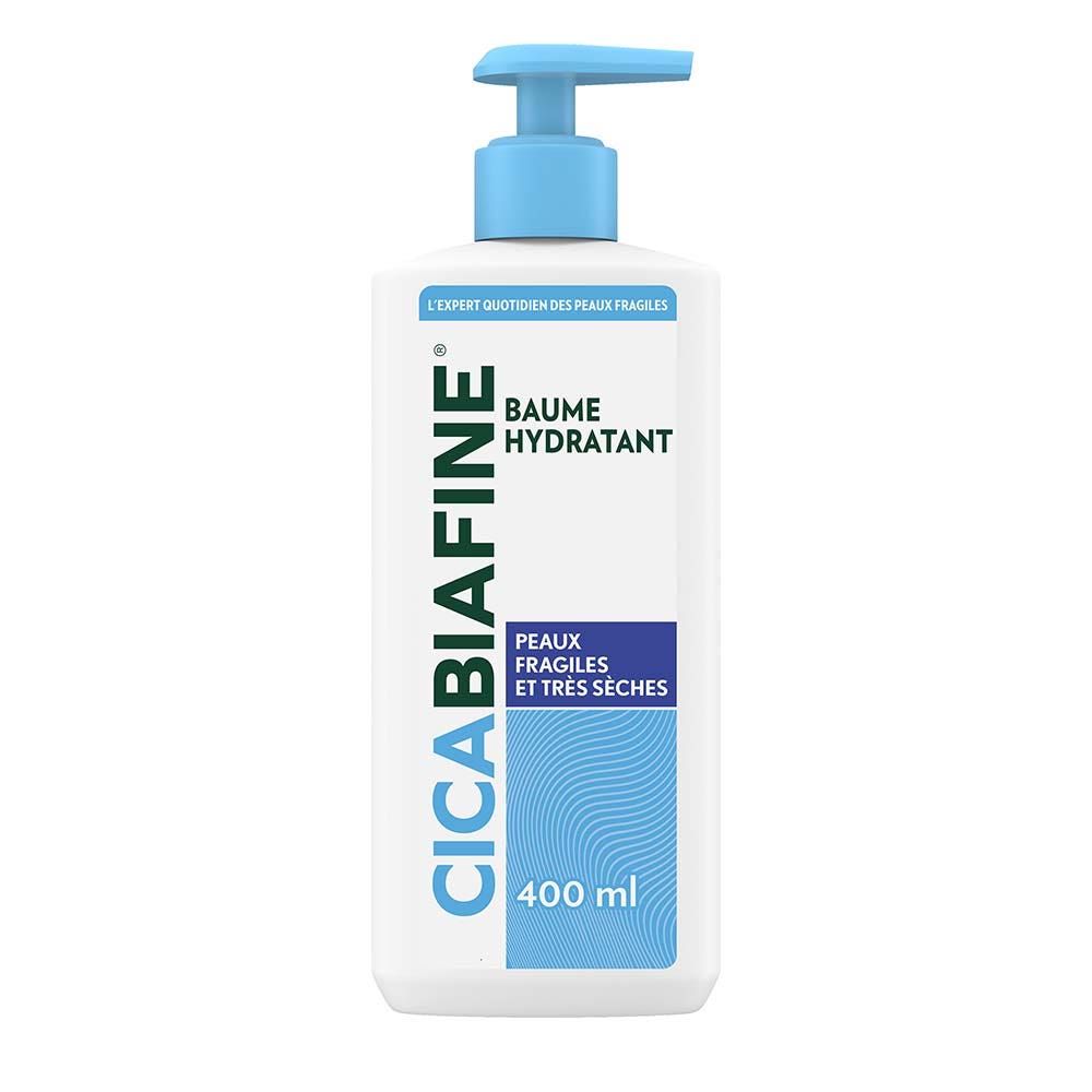 Cicabiafine Crème Corps Baume Hydratant Peaux Très Sèches 400ml