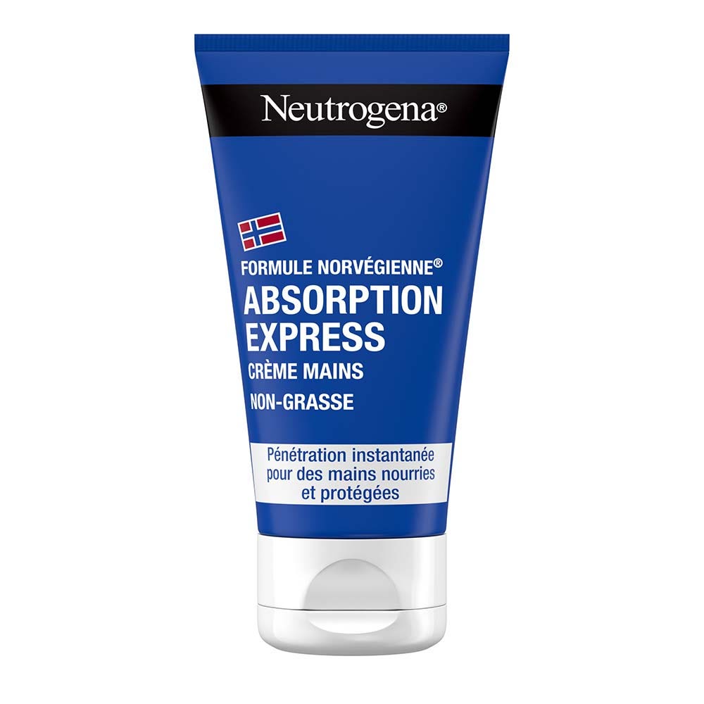 Neutrogena Absorption Express Crème Mains Hydratante Peaux Sèches 75ml