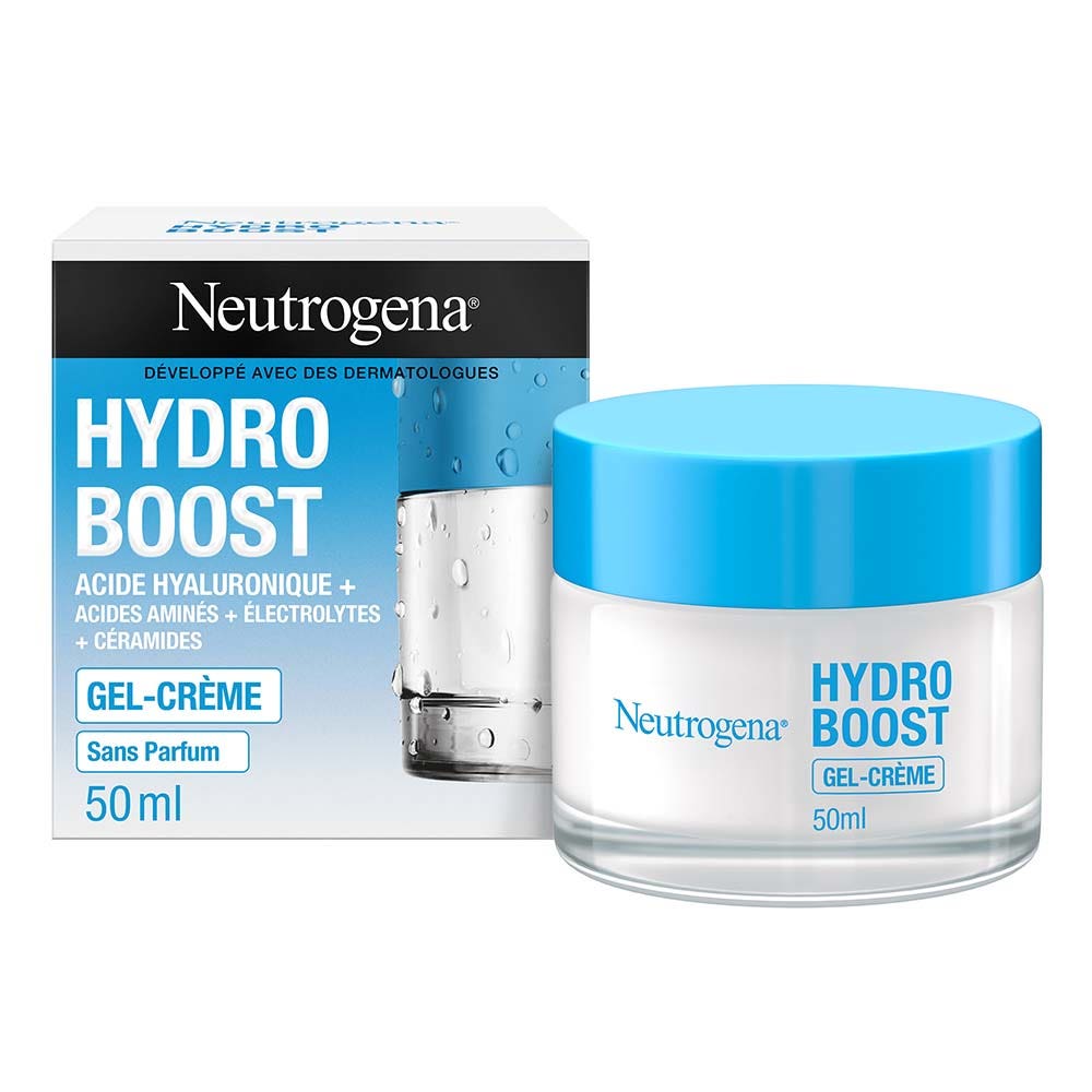 Neutrogena Hydro Boost Gel Crème Acide Hyaluronique Sans parfum 50ml