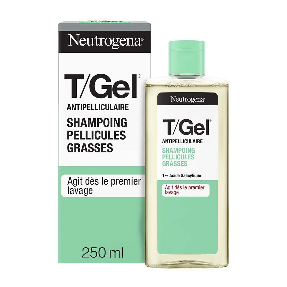 Neutrogena T/Gel Shampooing Antipelliculaire Pellicules Grasses 250ml