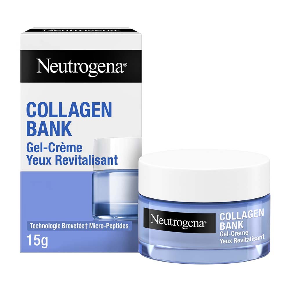 Neutrogena Collagen Bank Gel-Crème Yeux Revitalisant Cernes et Poches 30ml