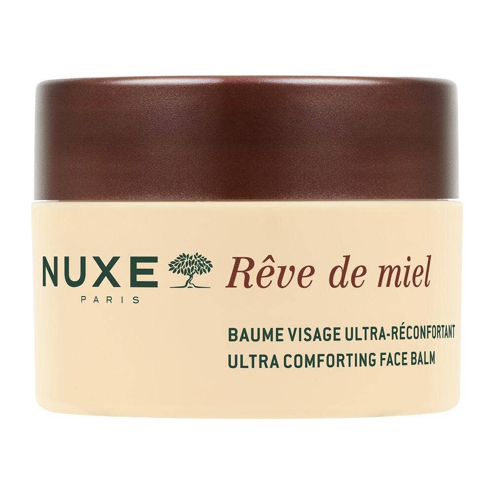 Nuxe Rêve De Miel Baume Visage Ultra-réconfortant Peaux Sèches Et Sensibles 50ml