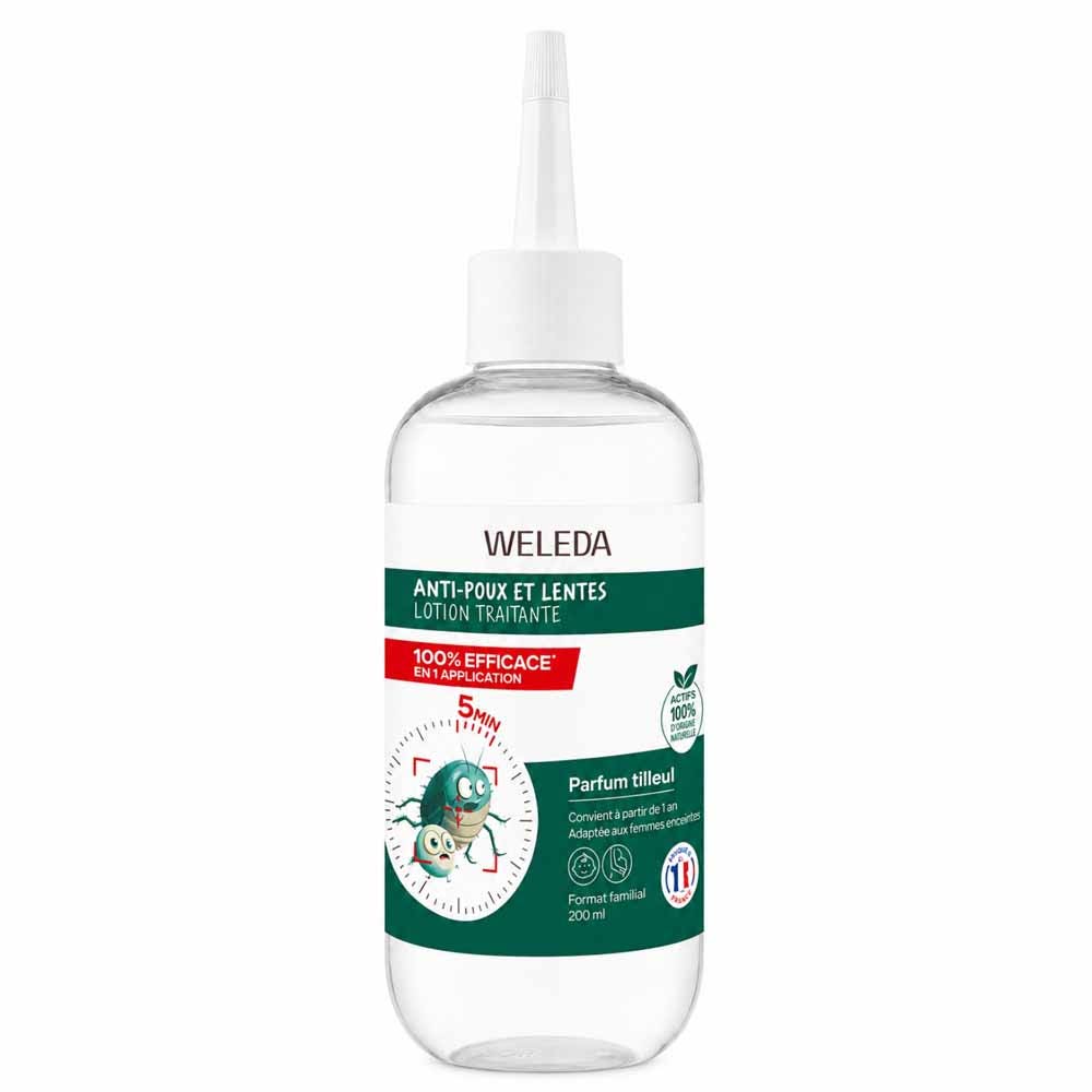 Weleda Lotion Traitante Anti-Poux et Lentes 200ml