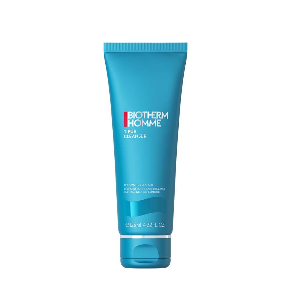 Biotherm Homme T-Pur Nettoyant Désincrustant et Anti-Brillance 125ml
