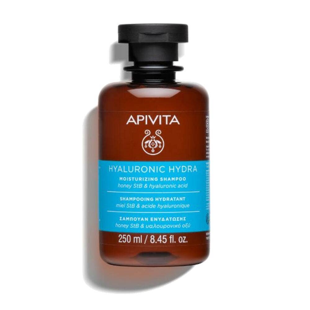 Apivita Hyaluronic Hydra Shampoing Tous Types de Cheveux 250ml