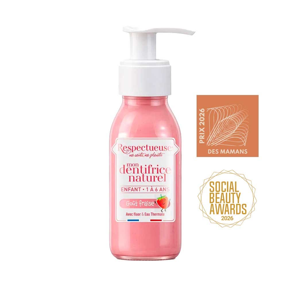 Respectueuse Dentifrice Fraise Enfant 80ml