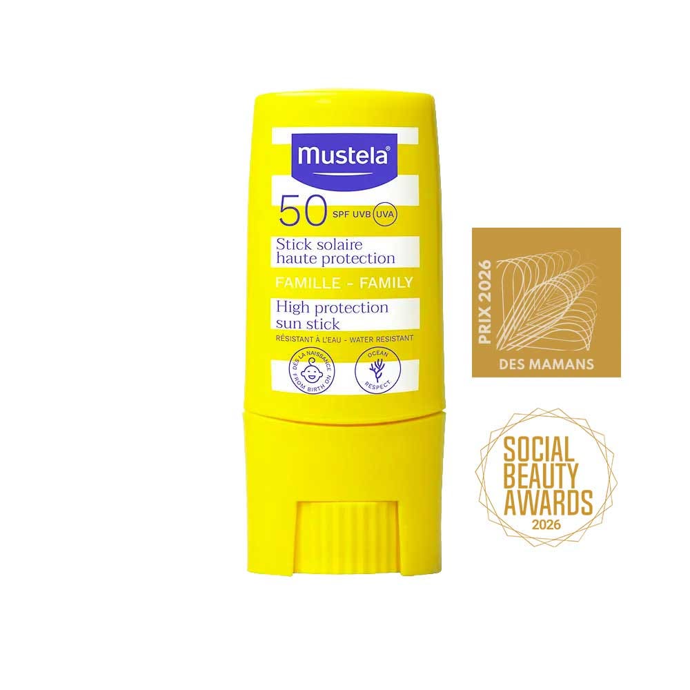 Mustela Stick Solaire Haute Protection SPF50 Famille 9ml