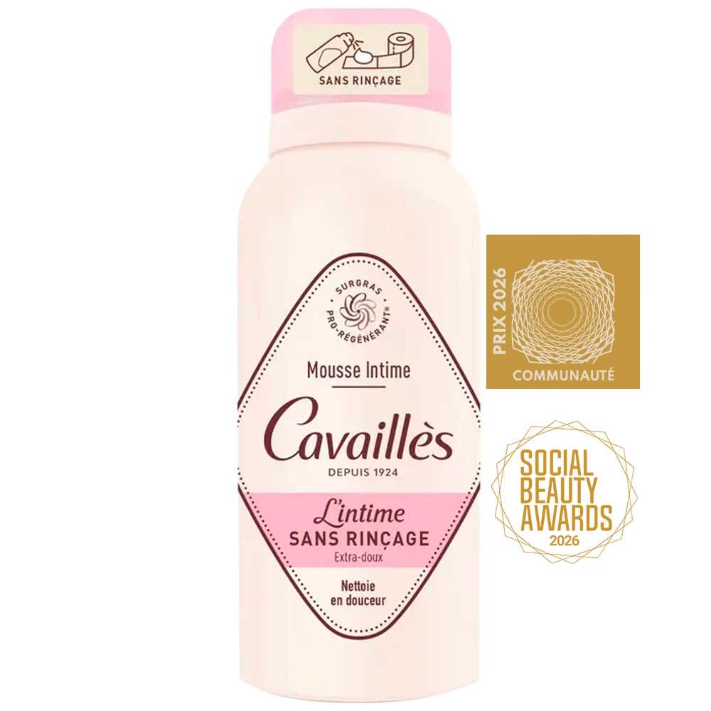 Cavaillès Surgras Pro-Régénérant Mousse Intime Sans Rinçage Extra-Doux 100ml