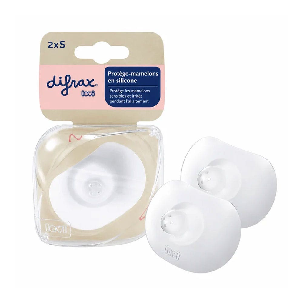Difrax Lovi Protèges Mamelons x2