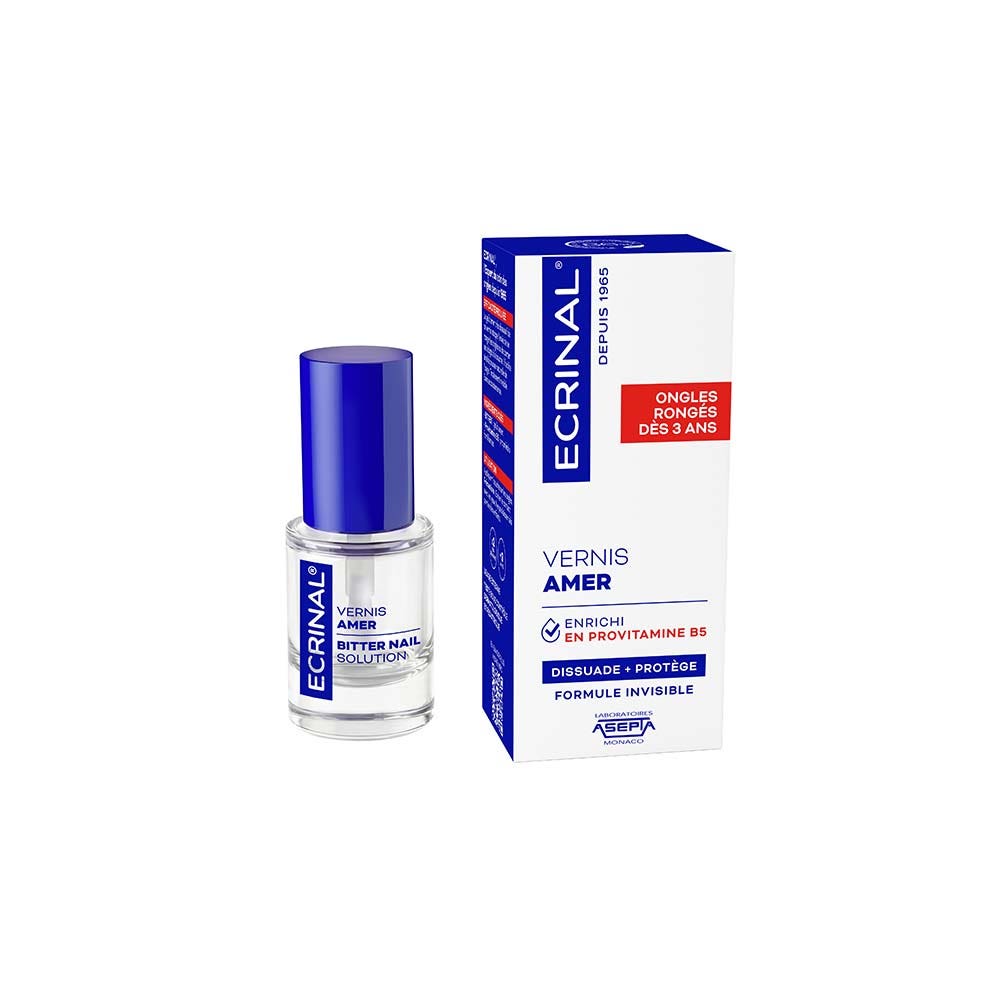 Ecrinal Vernis Amer Stop Aux Ongles Ronges 10ml