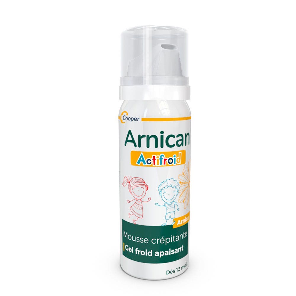 Arnican Actifroid Mousse crépitante Gel Froid Apaisant 50ml