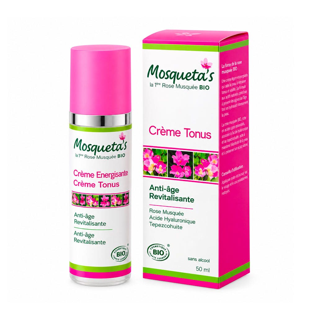 Kosmeo Mosqueta's Crème Tonus Anti-Age Revitalisante Bio 50ml