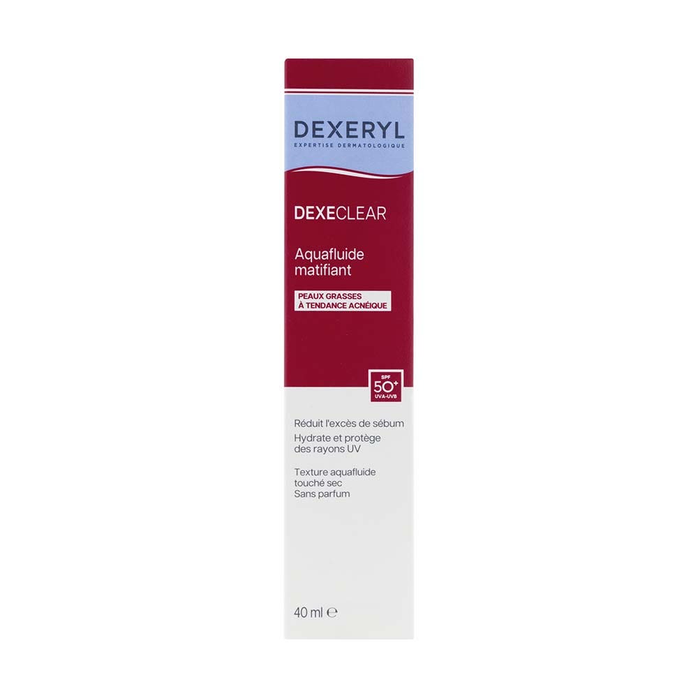Dexeryl Dexeclear Aquafluide Matifiant SPF50+ 40ml