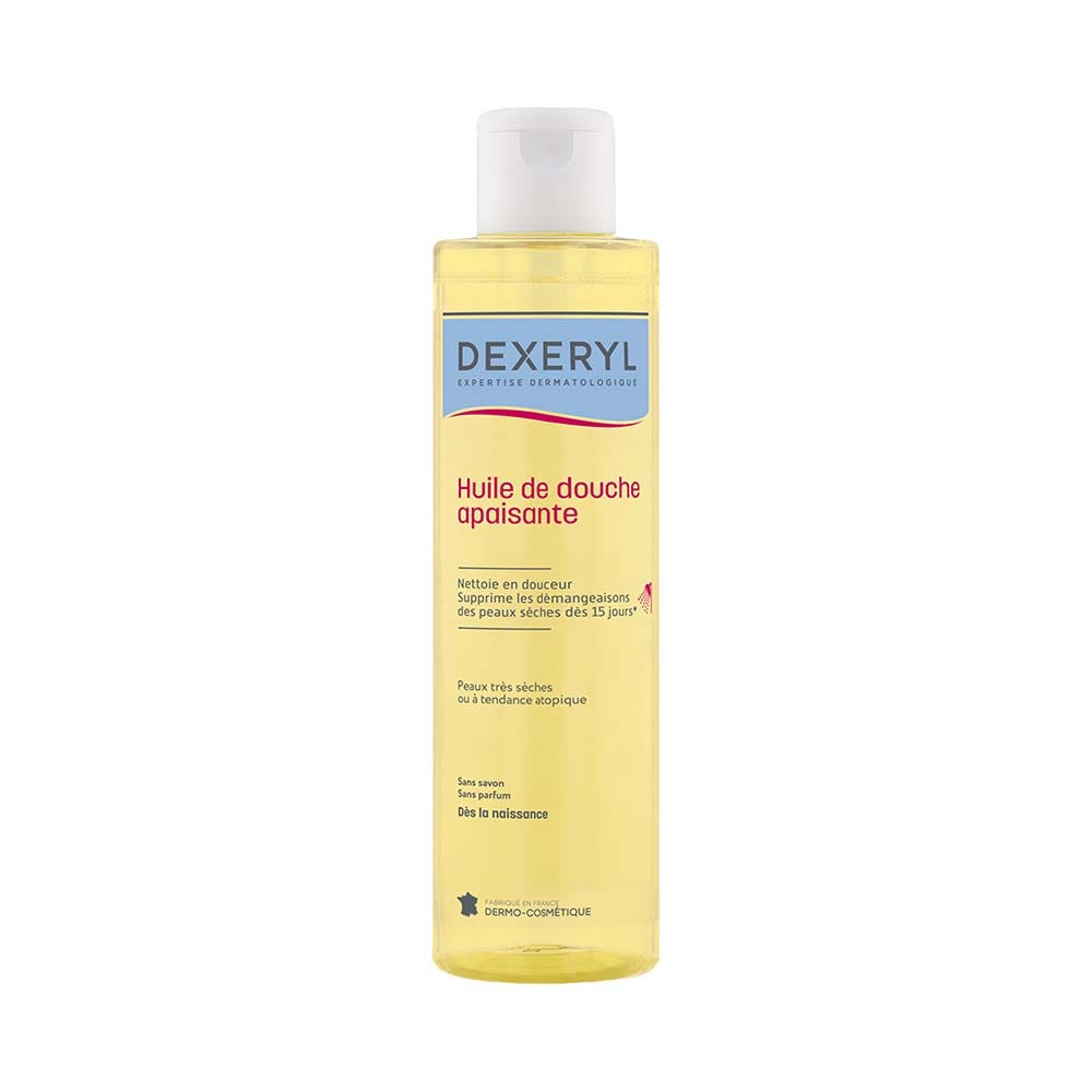 Dexeryl Huile de Douche Apaisante Peaux très sèches ou à tendance atopiques 200ml
