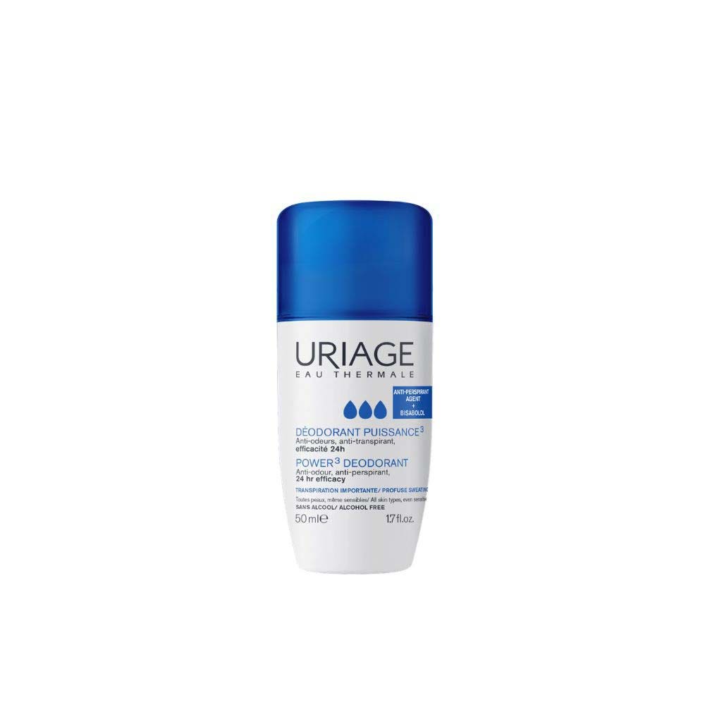 Deodorant Puissance 3 Roll On Peaux Sensibles 50ml Uriage