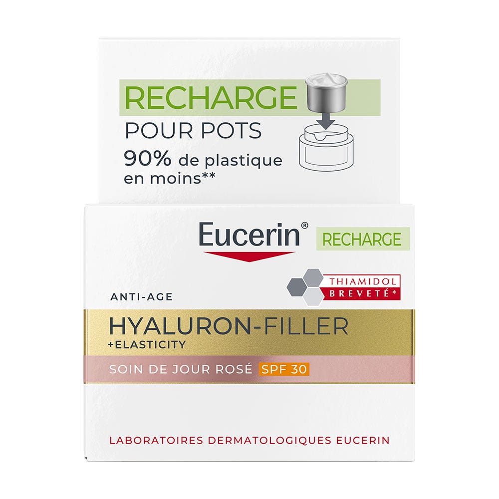Eucerin Hyaluron-Filler + Elasticity Recharge Soin de jour Rosé SPF30 50ml