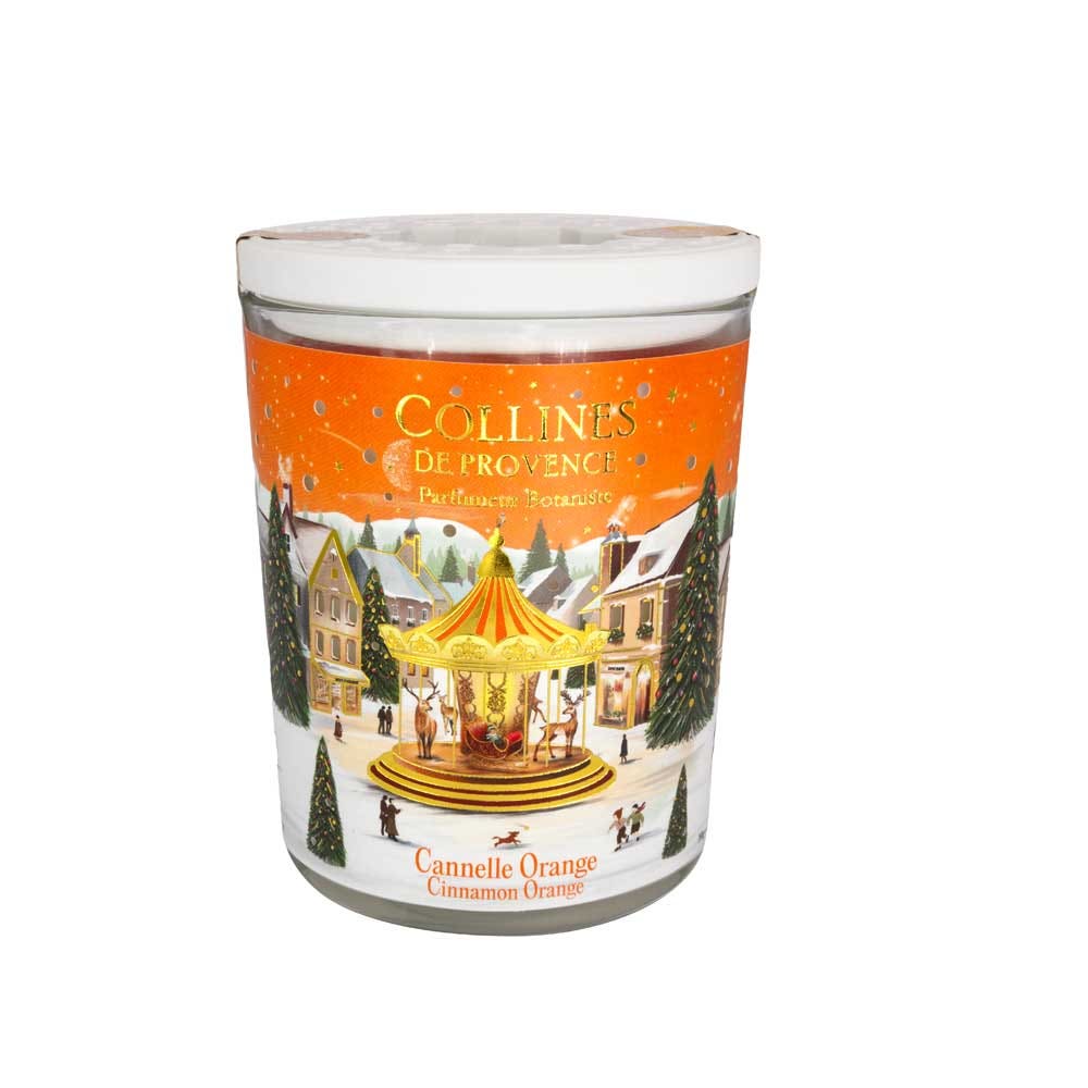 Les Collines de Provence Bougie Parfumée Edition Limitée Cannelle Orange 180g