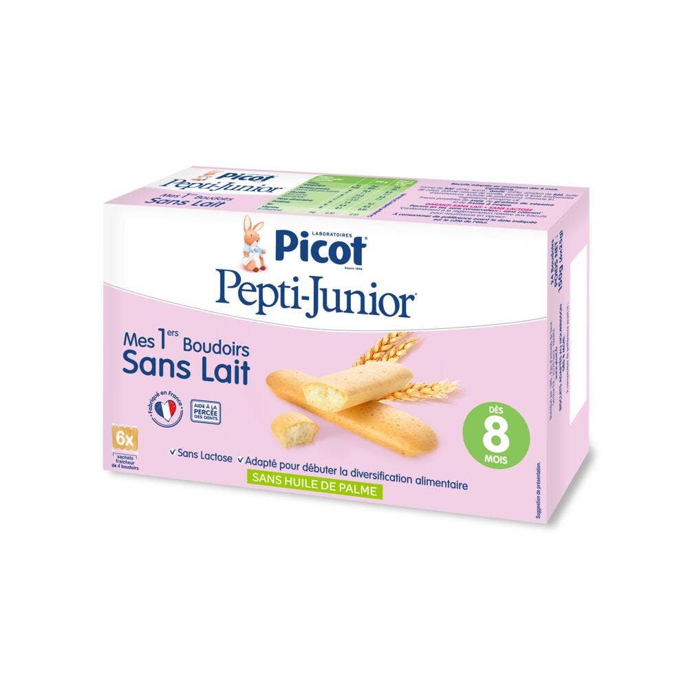 Picot Mes 1ers Boudoirs Sans Lait Dés 8 Mois 6 Sachets De 4 Boudoirs