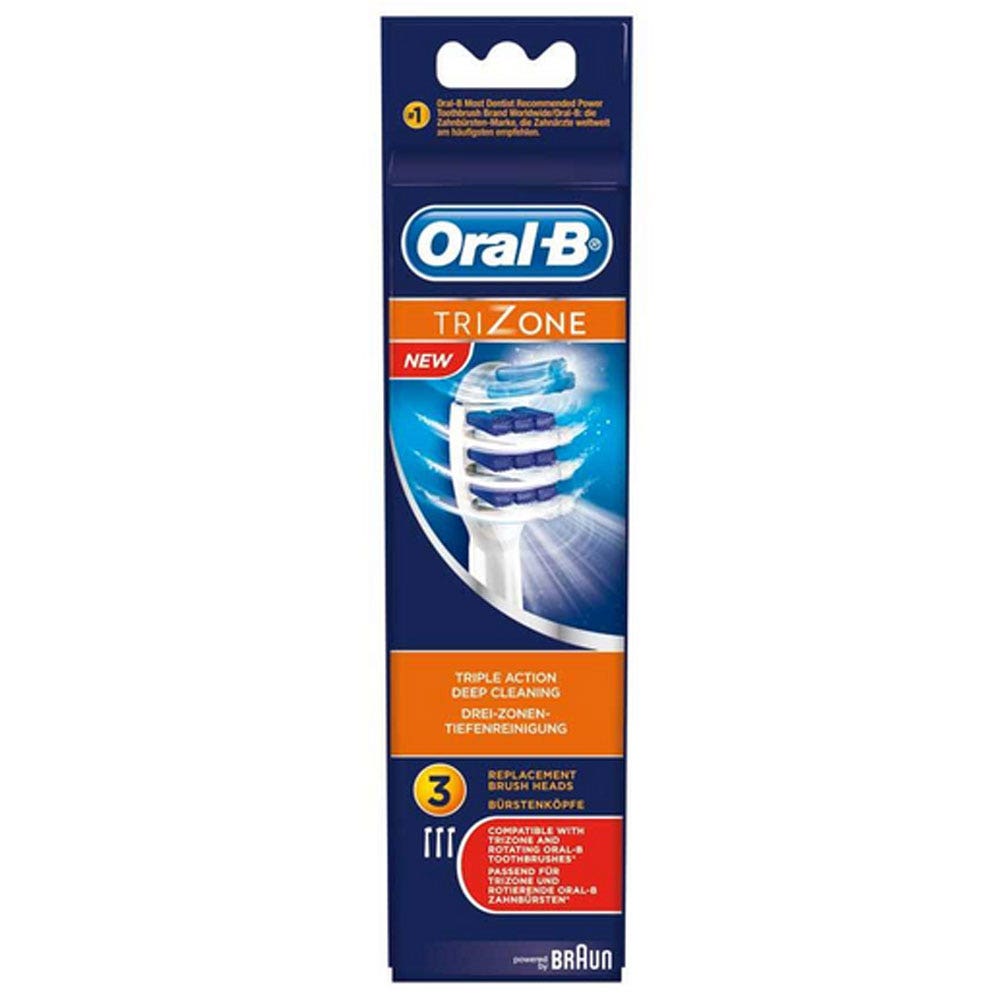 Braun Oral B Tetes Rechargeables Pour Brosse A Dents Electrique Trizone