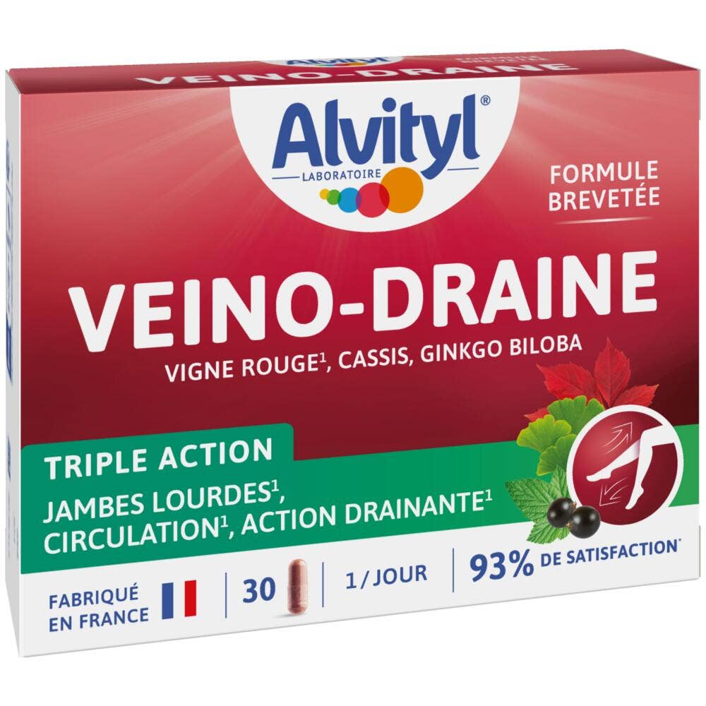 Alvityl Veino-draine 30 Gelules