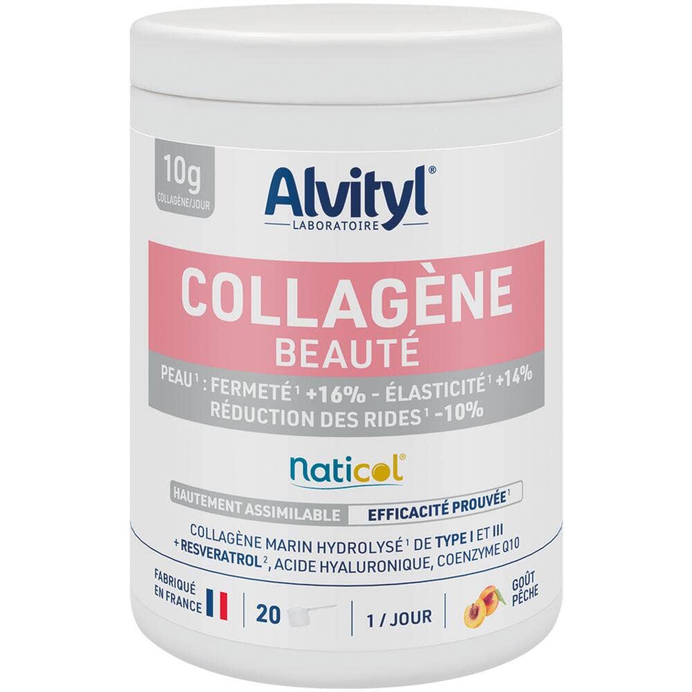 Alvityl Collagène Beauté Goût Pêche 210g
