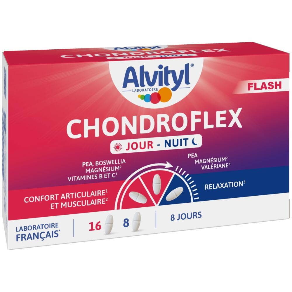 Alvityl Chondroflex Jour & Nuit 24 Comprimés