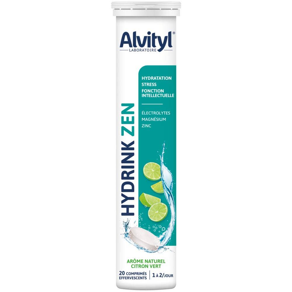 Alvityl Hydrink Zen 20 Comprimés Effervescents