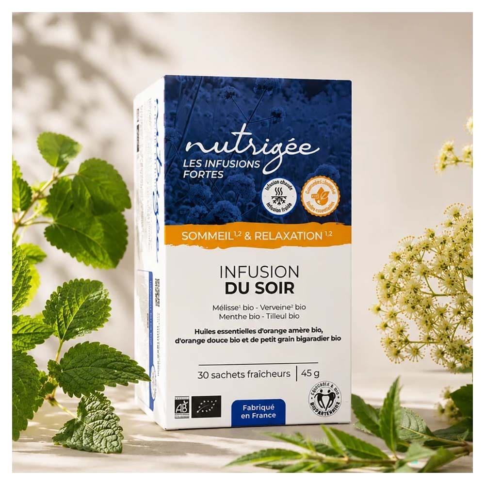 Nutrigée Infusion Du Soir Bio 30 Sachets