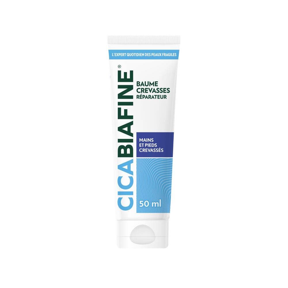 Cicabiafine Baume Réparateur Crème Mains et Pieds Abîmés Crevassés 50ml