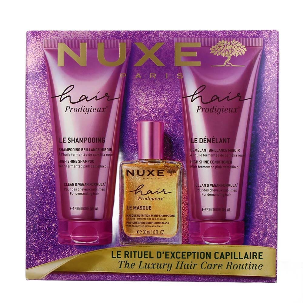 Nuxe Hair Prodigieux Coffret Le Rituel D'Exception Capillaire