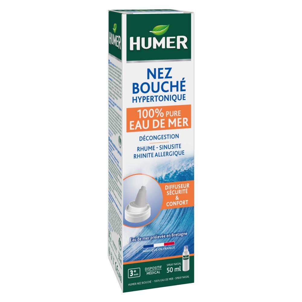 Humer Spray Nez Bouché Hypertonique 50ml