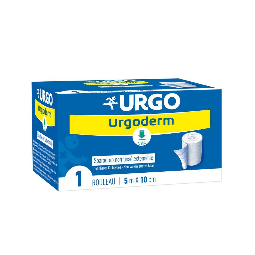 Urgo Urgoderm Sparadrap non tissé extensible 5mx10cm