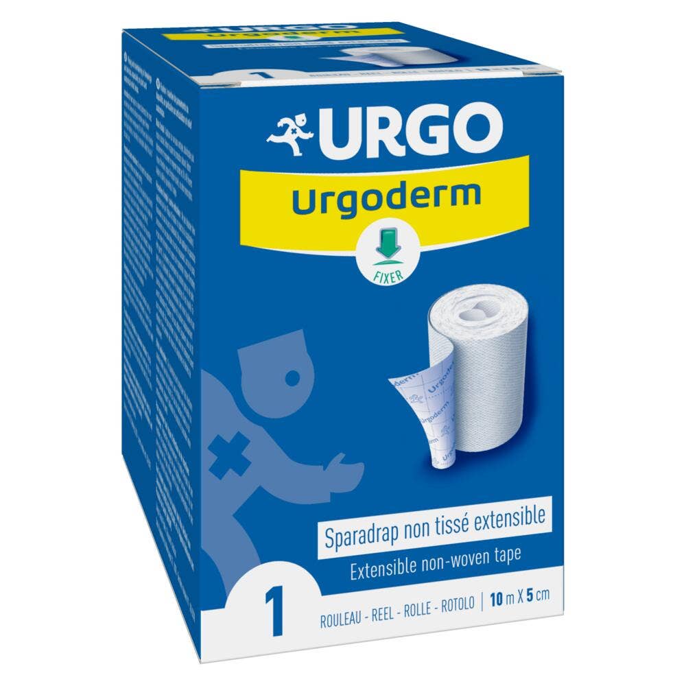Urgo Urgoderm Sparadrap non tissé extensible 10mx5cm