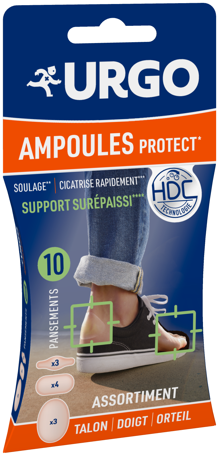Urgo Ampoules Mix 3 formats x10