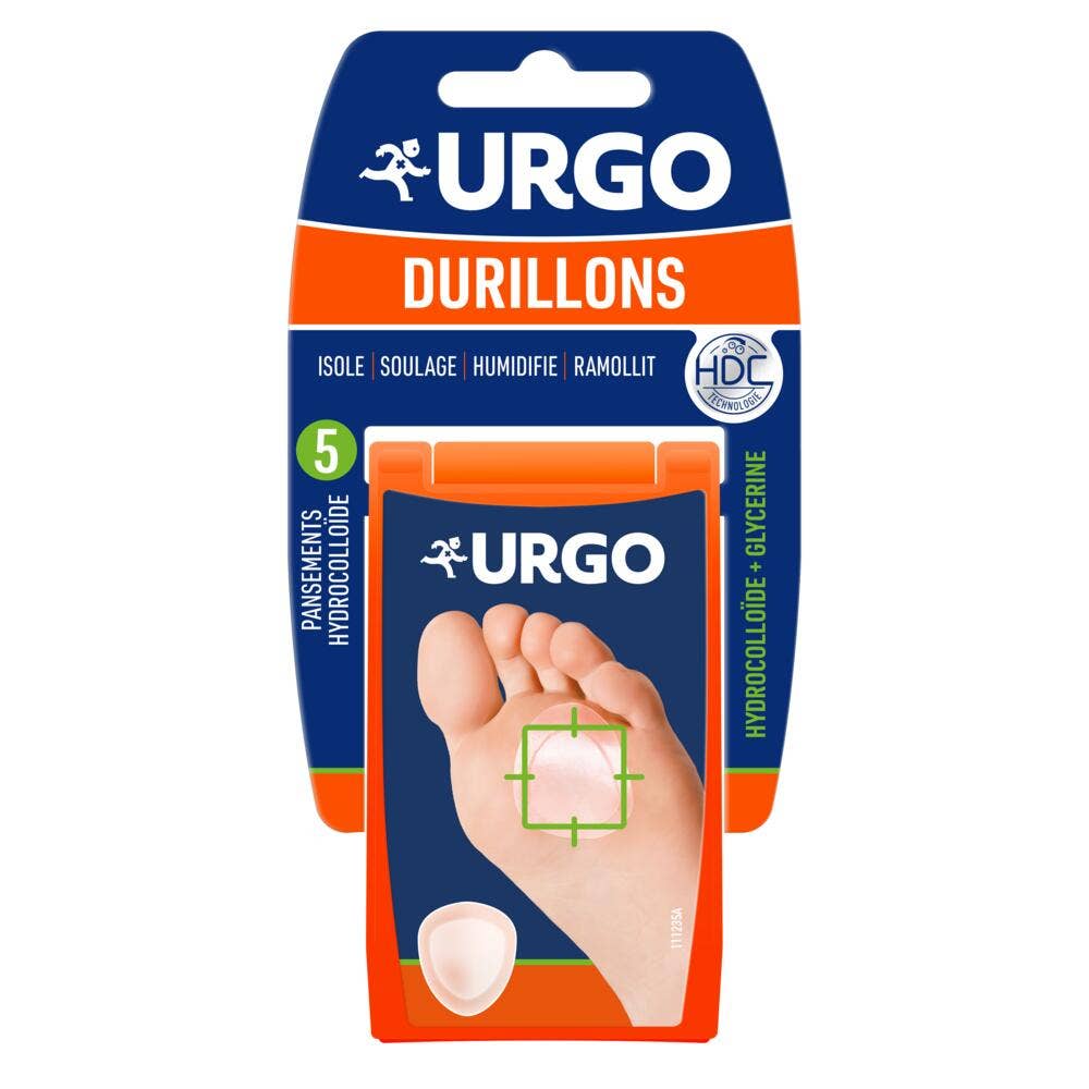Urgo Traitement Durillons Pansements Gel x5