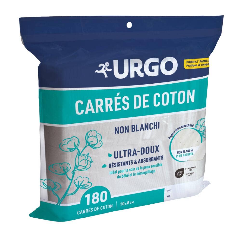 Urgo Carré de coton 10x8cm x180