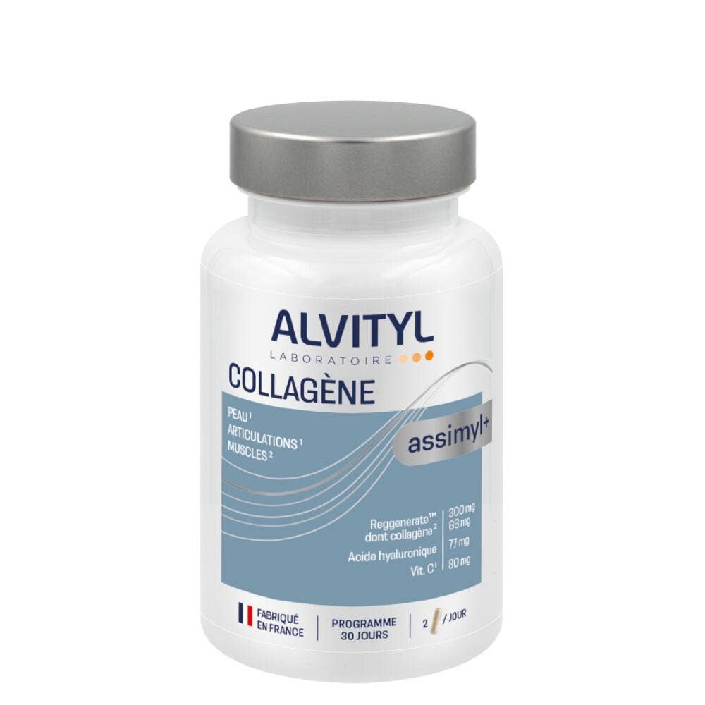 Alvityl Assimyl+ Collagène Peau articulations muscles 60 gélules