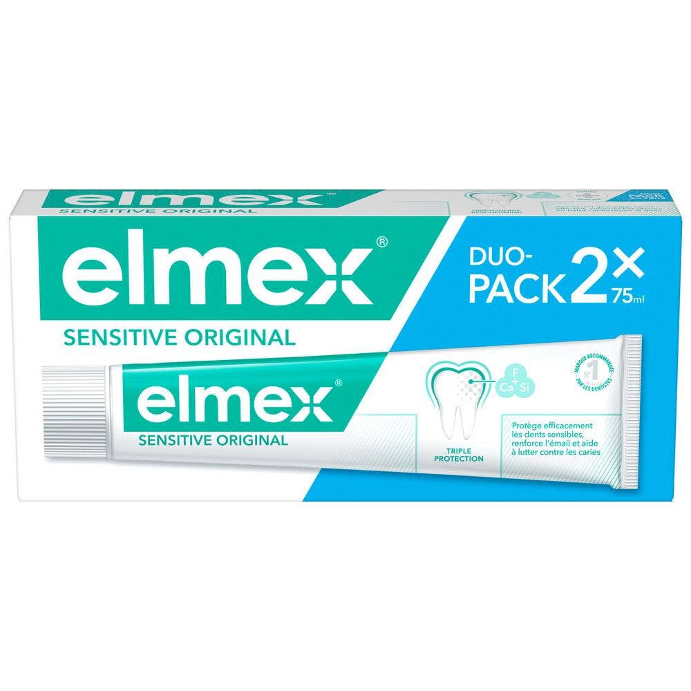 Elmex Sensitive Dentifrice 2x75ml