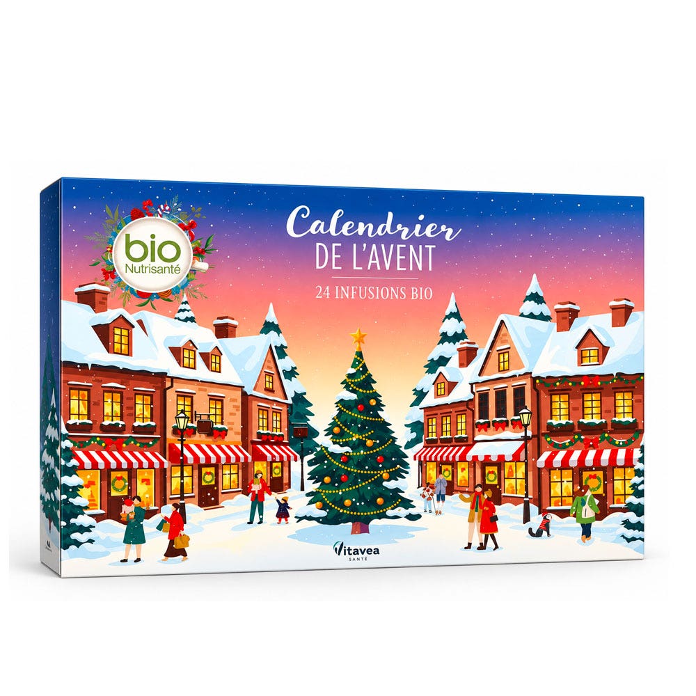 Vitavea Santé BioNutrisanté Calendrier de l'Avent Infusion 24 sachets