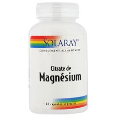 Solaray Magnesium Boite De 90 Gelules 133.33 mg