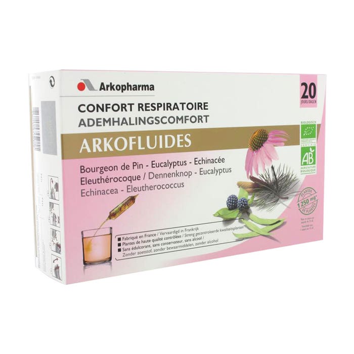 Arkopharma Arkofluide Confort Respiratoire Bio