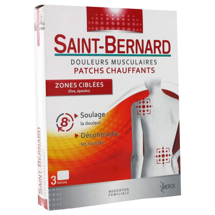 Saint Bernard Patchs Zones Ciblees X3 Merck