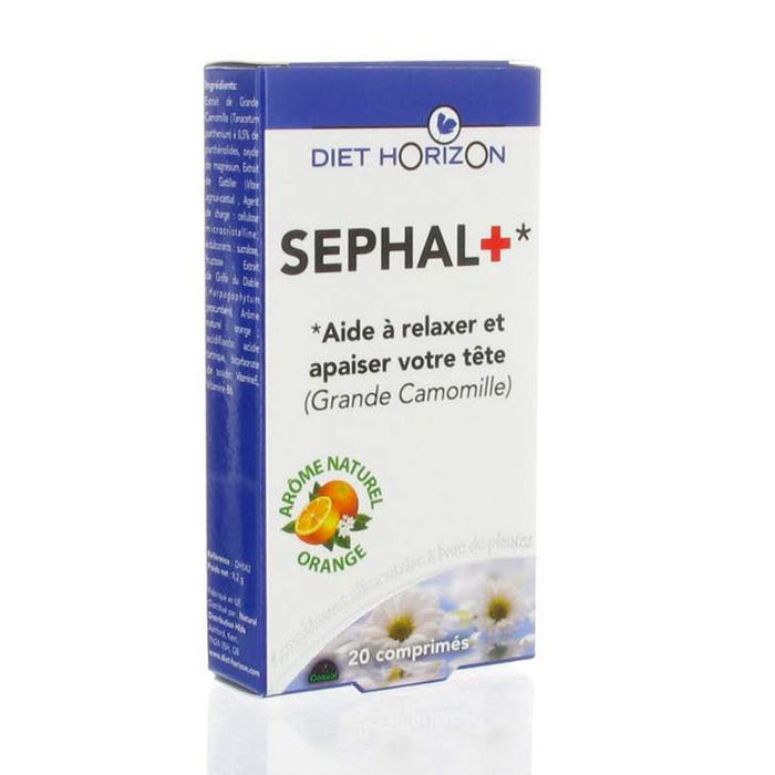Diet Horizon Sephal+ 20 Comprimes