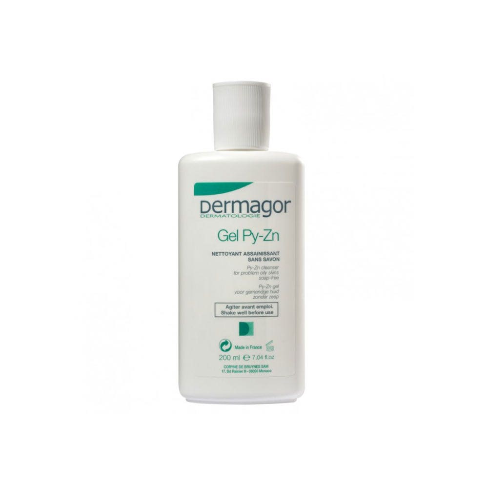 Dermagor Gel Py-zn Nettoyant Assainissant 200 ml