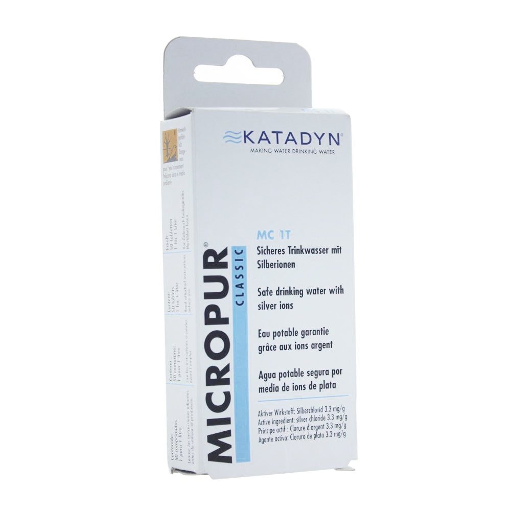 Katadyn Micropur Classic Mc 1t - 50 Comprimes